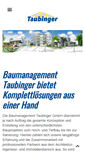 Mobile Screenshot of bm-taubinger.at